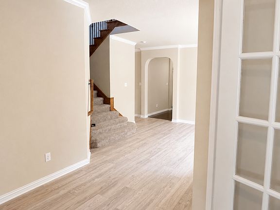 A view from your front office with french doors.