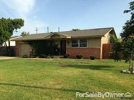 Front View
						:
						The house is on a corner lot