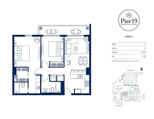 Floor plan LINE 7