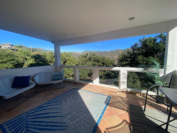 Large, private deck with expansive views