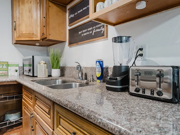 Ready for anything, this kitchen is fully stocked and built for flavor.