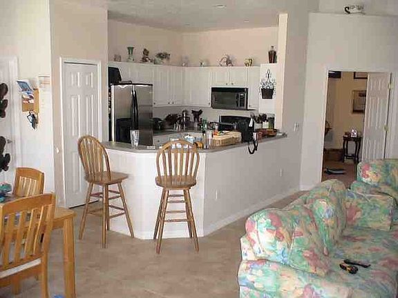 Kitchen view from open living area