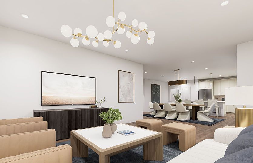 Open Floor Plan Home Design Makes Entertaining Easy