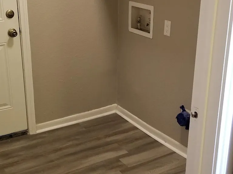 full size washer and dryer connection