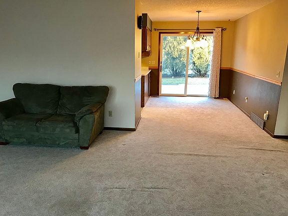 Living room to dining room