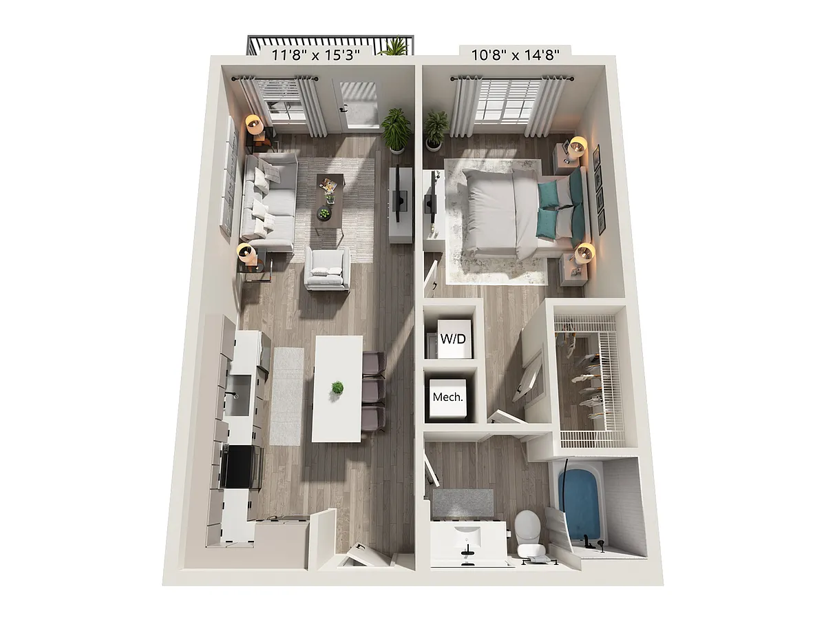 Floor plan A1