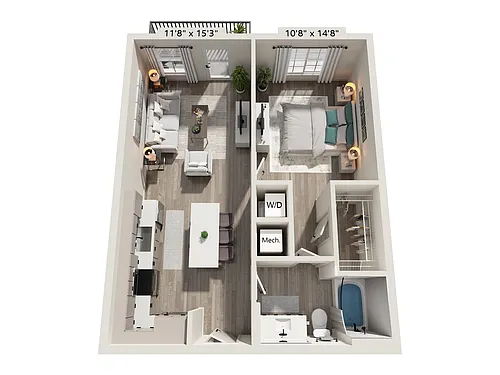 Floor plan A1