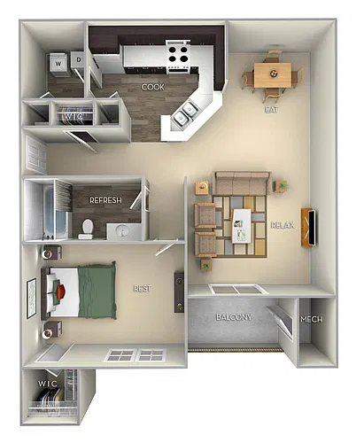 Floor plan The Dogwood