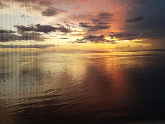 Sunset from western lanai