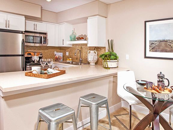 Kitchen with Stainless Steel Appliances