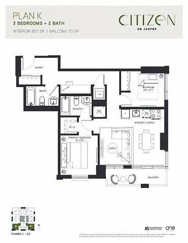 Floor plan 807