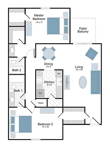 Floor plan Sheffield