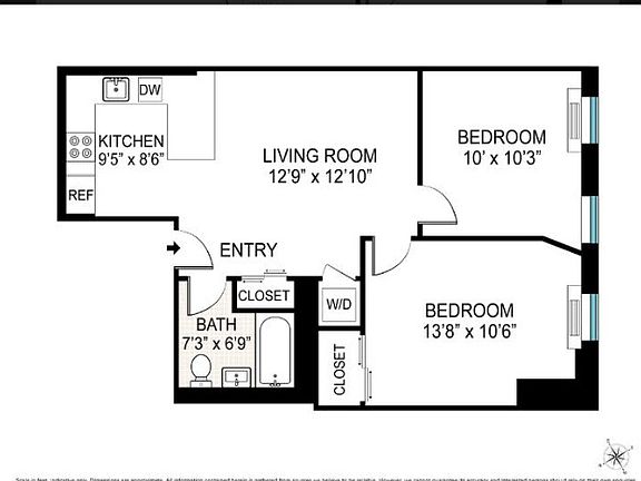 2nd image of 214 E 9th St APT 3C