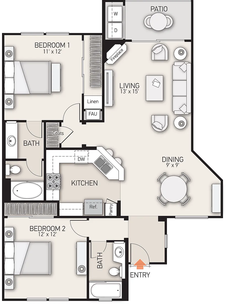 Floor plan Plan 14