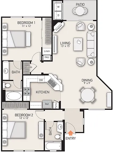 Floor plan Plan 14