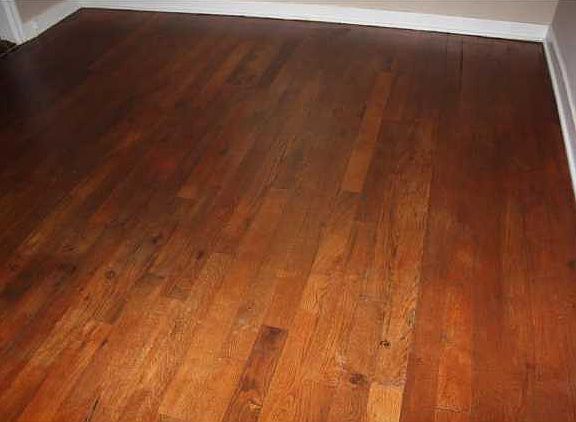 Beautifully refinished hardwood floors