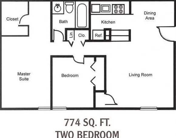 2 Bed 2 Bed