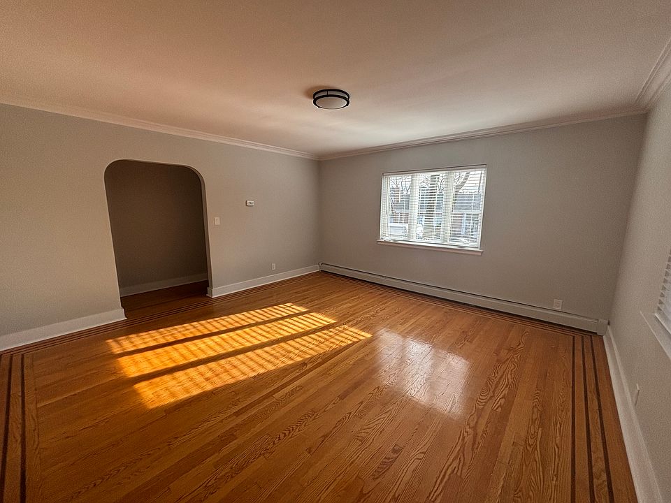 living room; two large windows