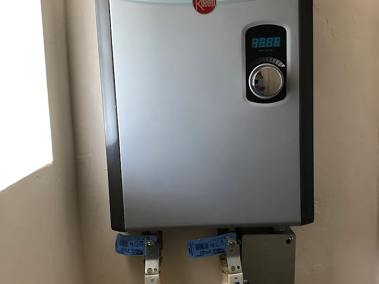 Instant Hot Water unit for Bathrms 2 & 3