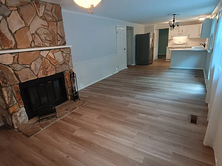Family room has tons of space to entertain!