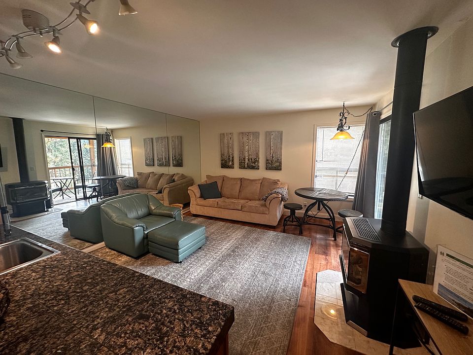 Living Area with pull-out sofa
