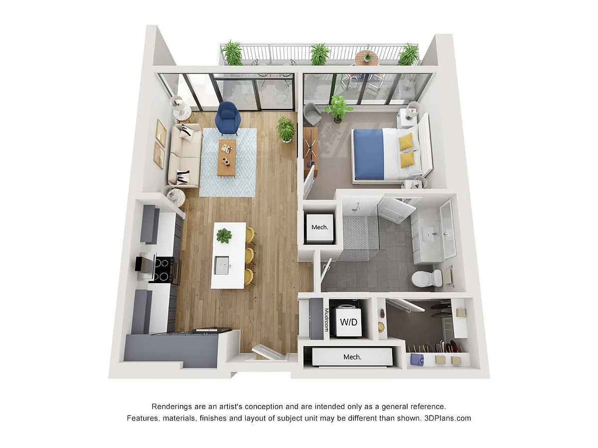 Floor plan A3b