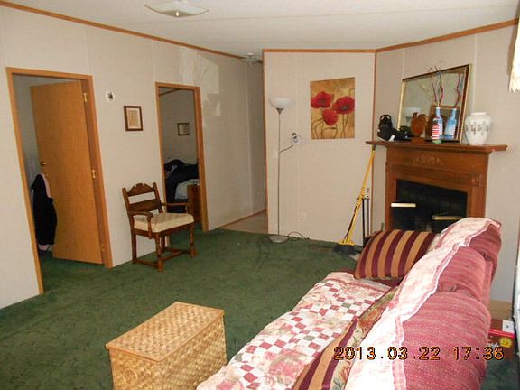 Family room fireplace