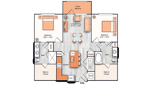 Floor plan B1