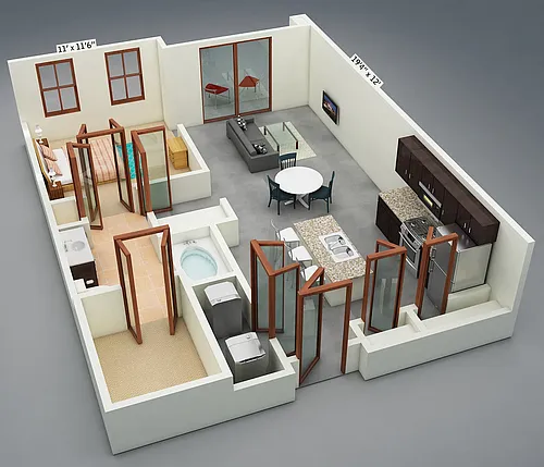 Floor plan A1