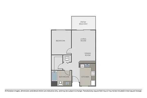 Floor plan Plan 1A