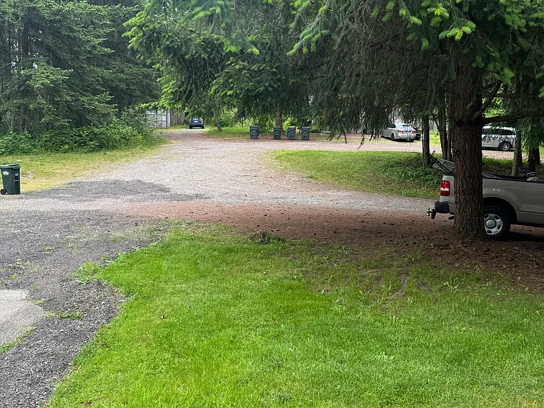 private setting on 1.25 acres