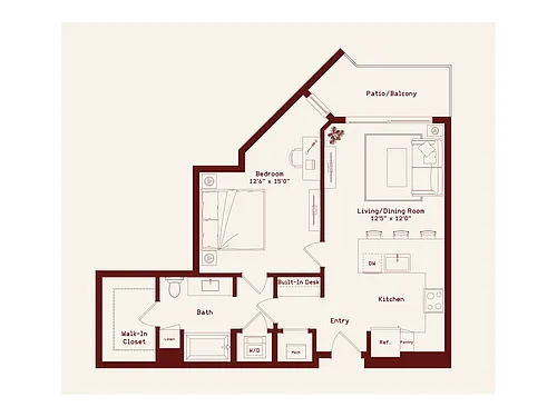 Floor plan Butler