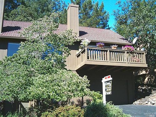 View from front of house