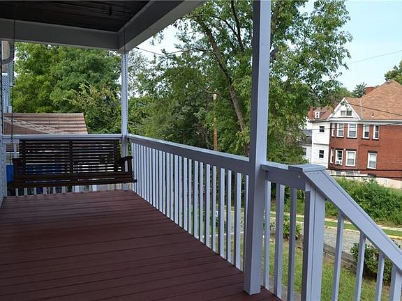 Enjoy the front porch swing.