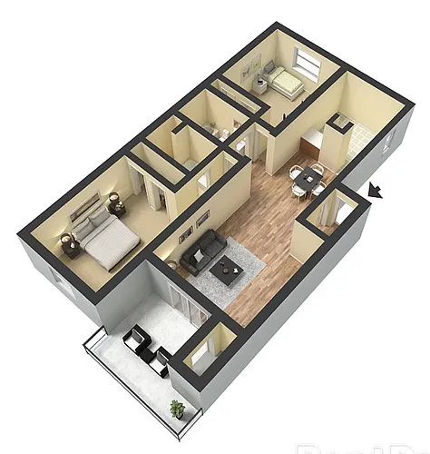 Floor plan Liberty 1