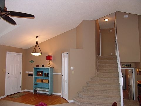 Open Entry w/ Vaulted Ceiling