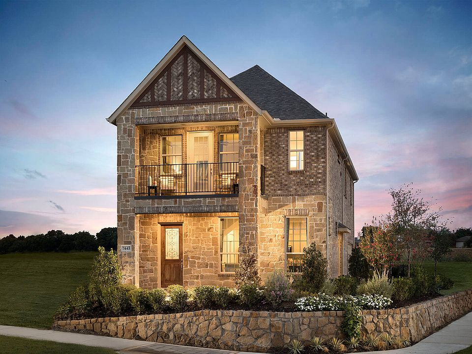 Ashford Park Cottage Series by Meritage Homes in Corinth TX Zillow