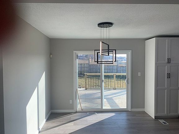 New sliding glass door 