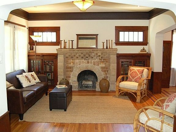 Living room from foyer