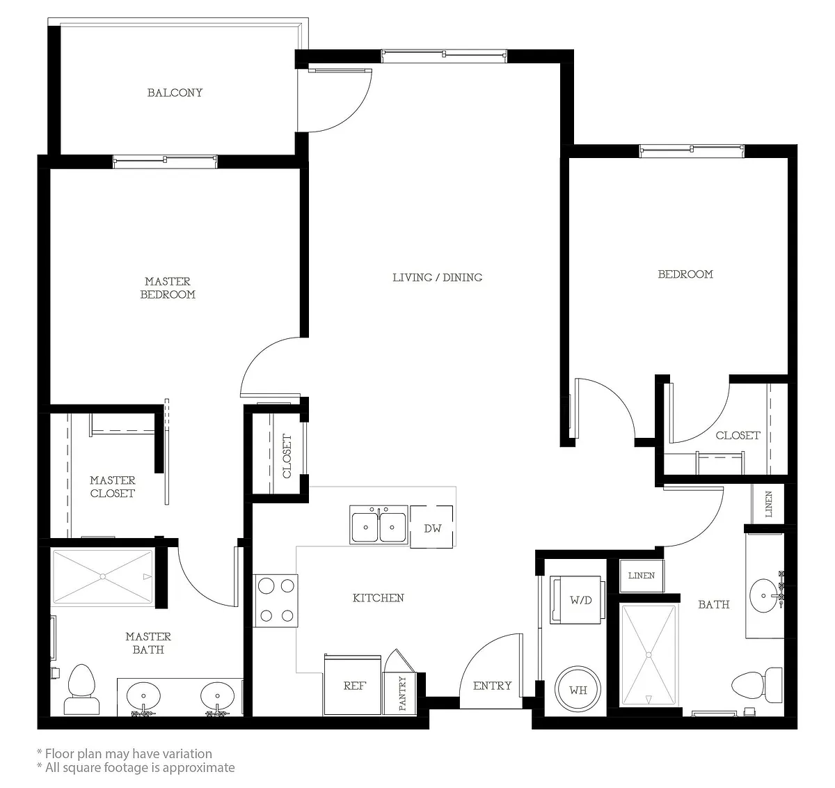 Floor plan Monte Vista