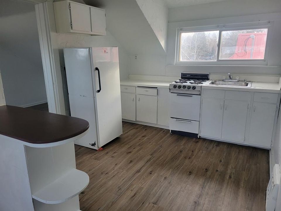 kitchen with new floors fresh paint