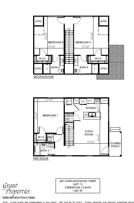 3 bed, 1420 sqft, $2,985 — Photo 4