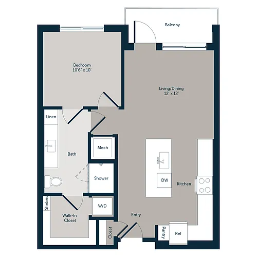Floor plan Bluebonnet A