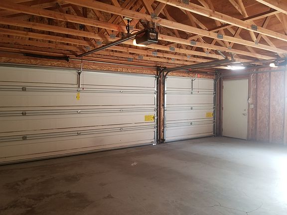 Spacious three car garage