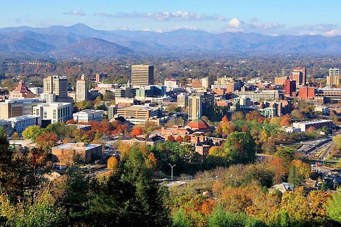 Beautiful Asheville, North Carolina