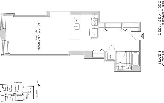 70 Pine St #1420 — Photo 2