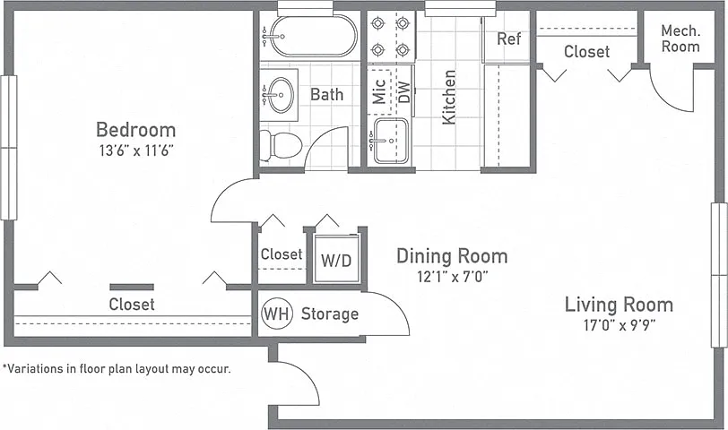 Floor plan Washington