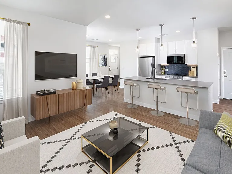 Renovated apartments and townhomes in Phase II