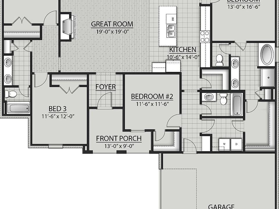 Klein II G - Floor Plan - DSLD Homes