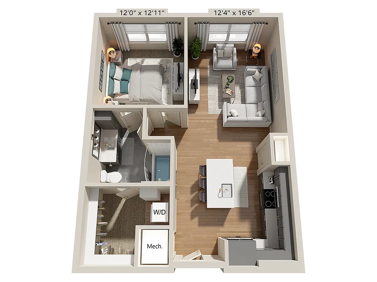 Floor plan A4